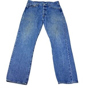Vintage 2005 Levi’s 501 Straight Fit Jeans 35x32 Y2K
